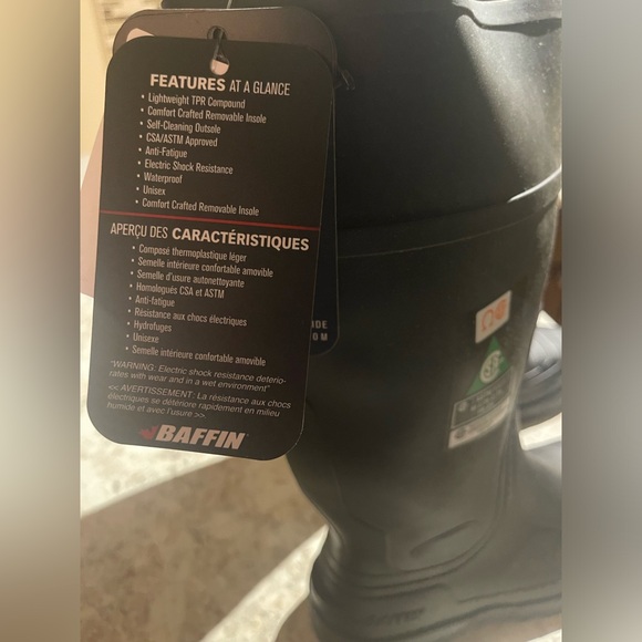 Baffin Boots 360, steel toe with plate. Light comfort series. - Picture 2 of 7